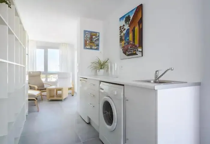 Con Terraza Vistas Al Mar. شقة *